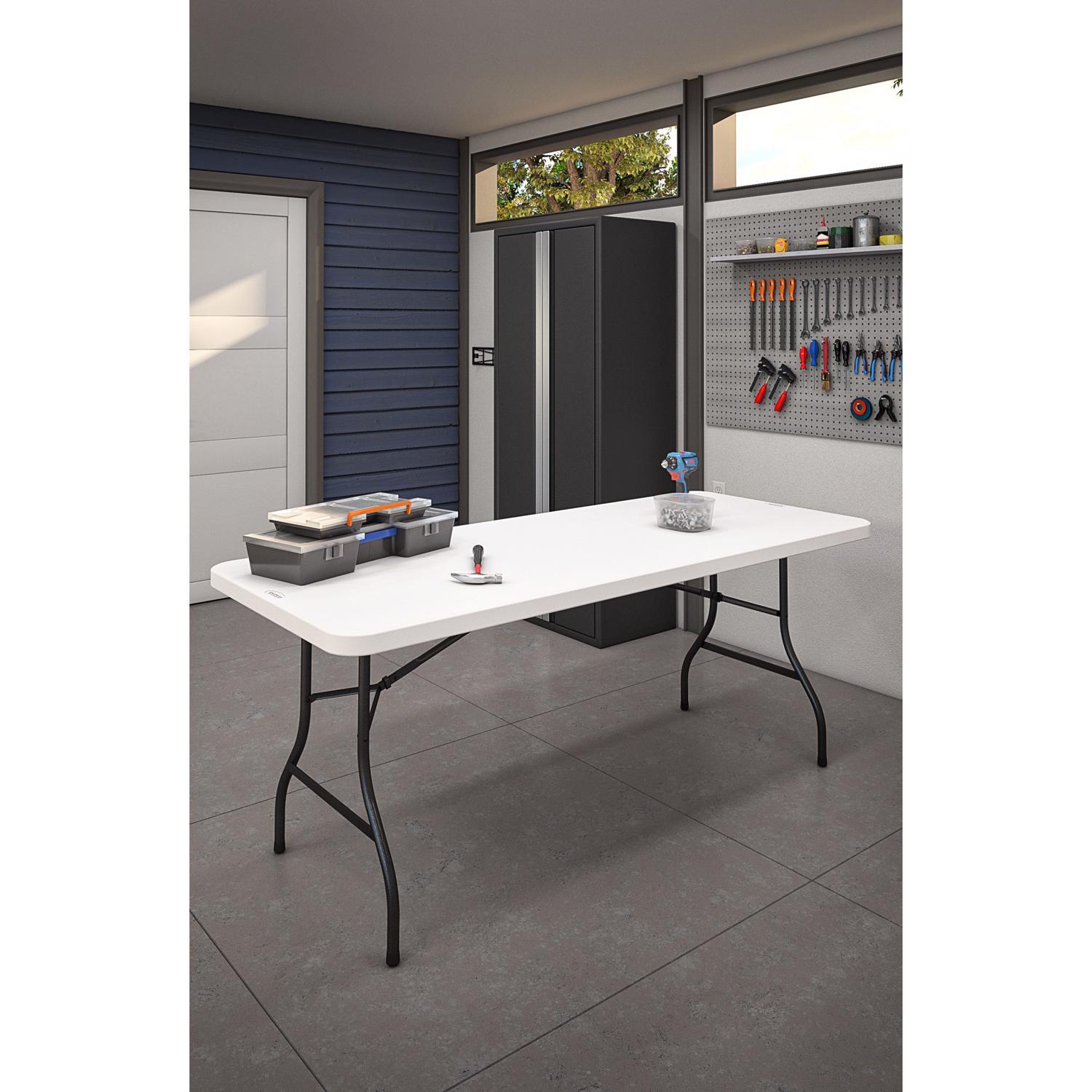 Cosco 29.6 in. W X 72 in. L Rectangular Table