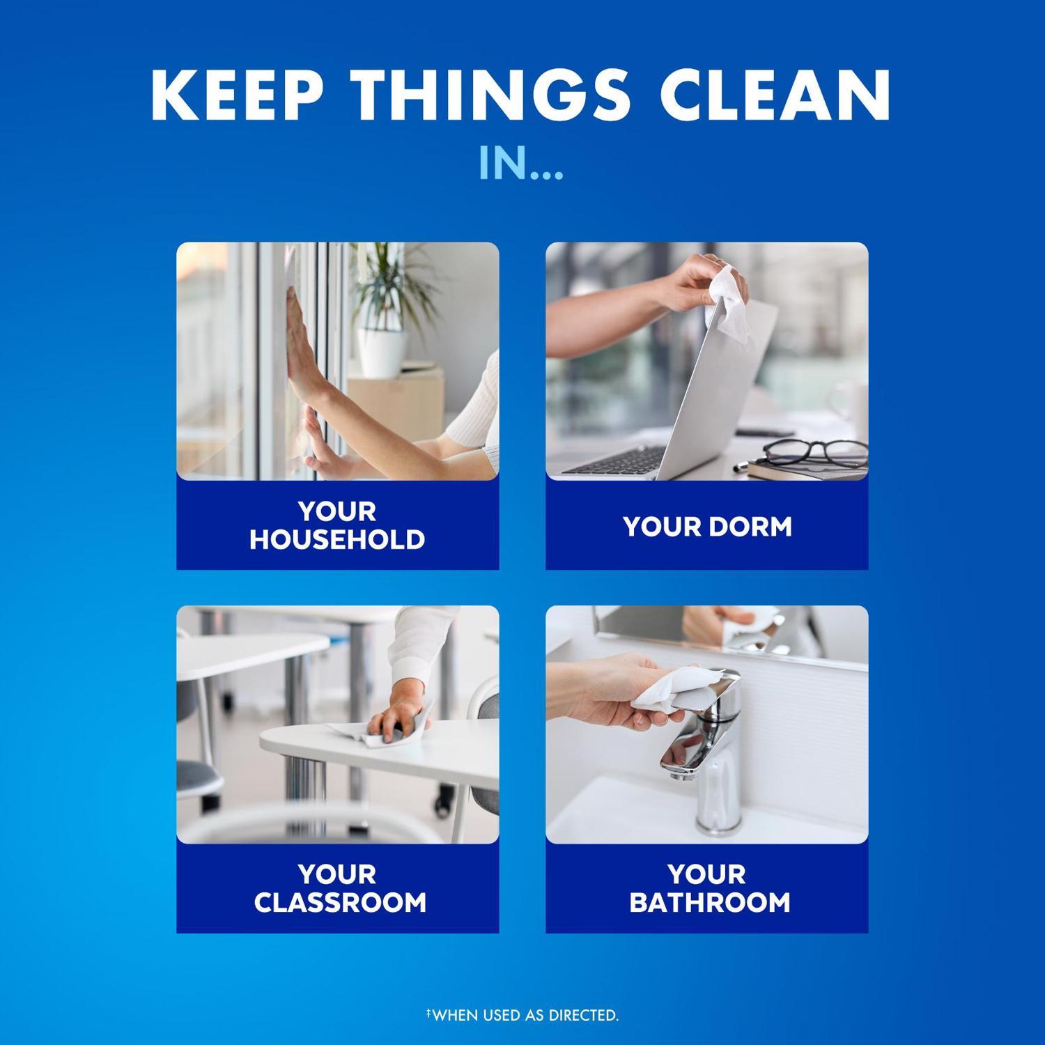 Lysol Lemon & Lime Blossom Scent Disinfecting Wipes 80 ct 1 pk