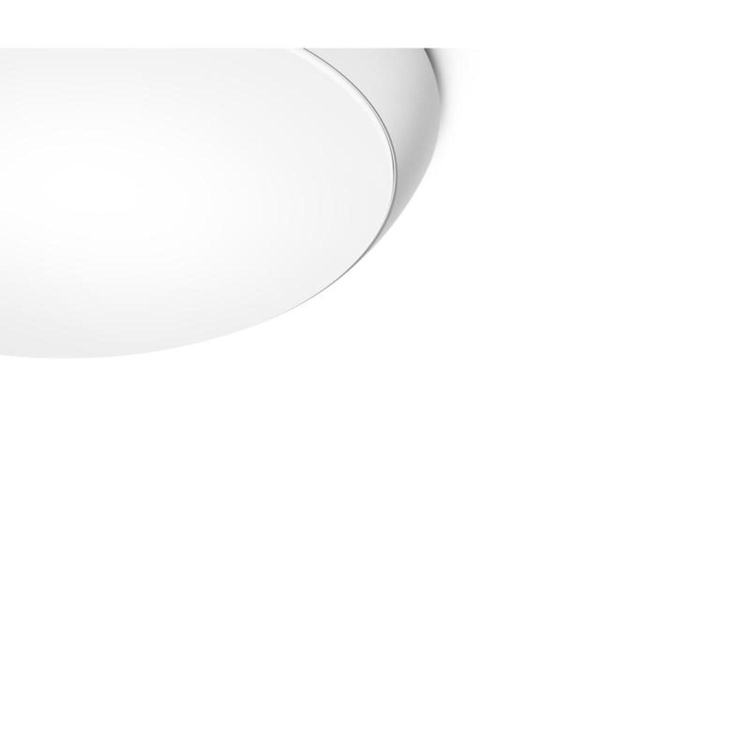 Feit 3 in. H X 9 in. W X 9 in. L Brushed Nickel White Ceiling Fixture