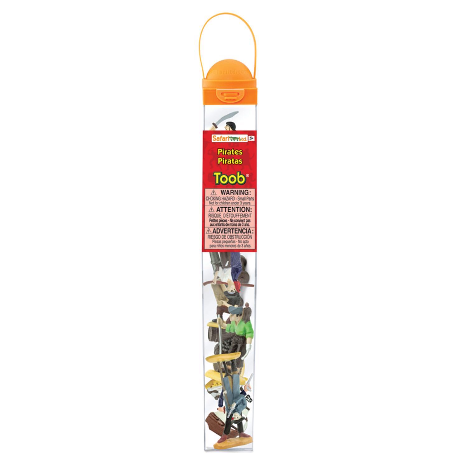 Safari Ltd. Toobs Pirates Toy Multicolor 10 pc
