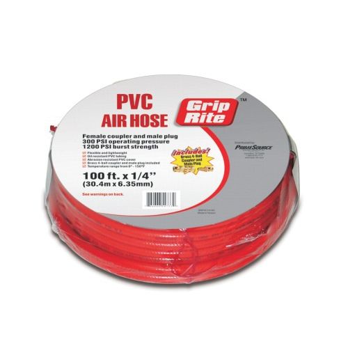Grip-Rite Hose Air Red GR 1/4X50