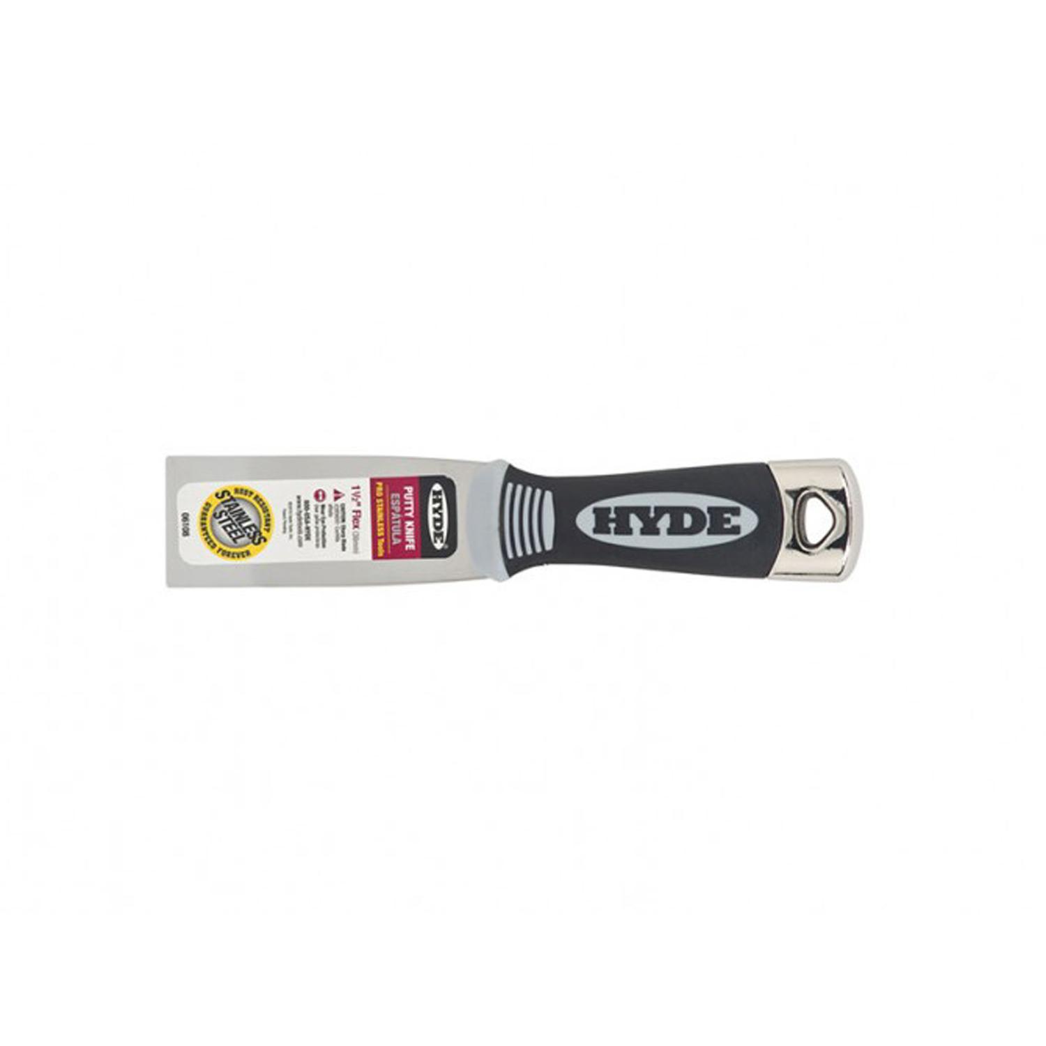 Hyde 1.5 in. W X 7-3/4 in. L Stainless Steel Flexible Putty Knife