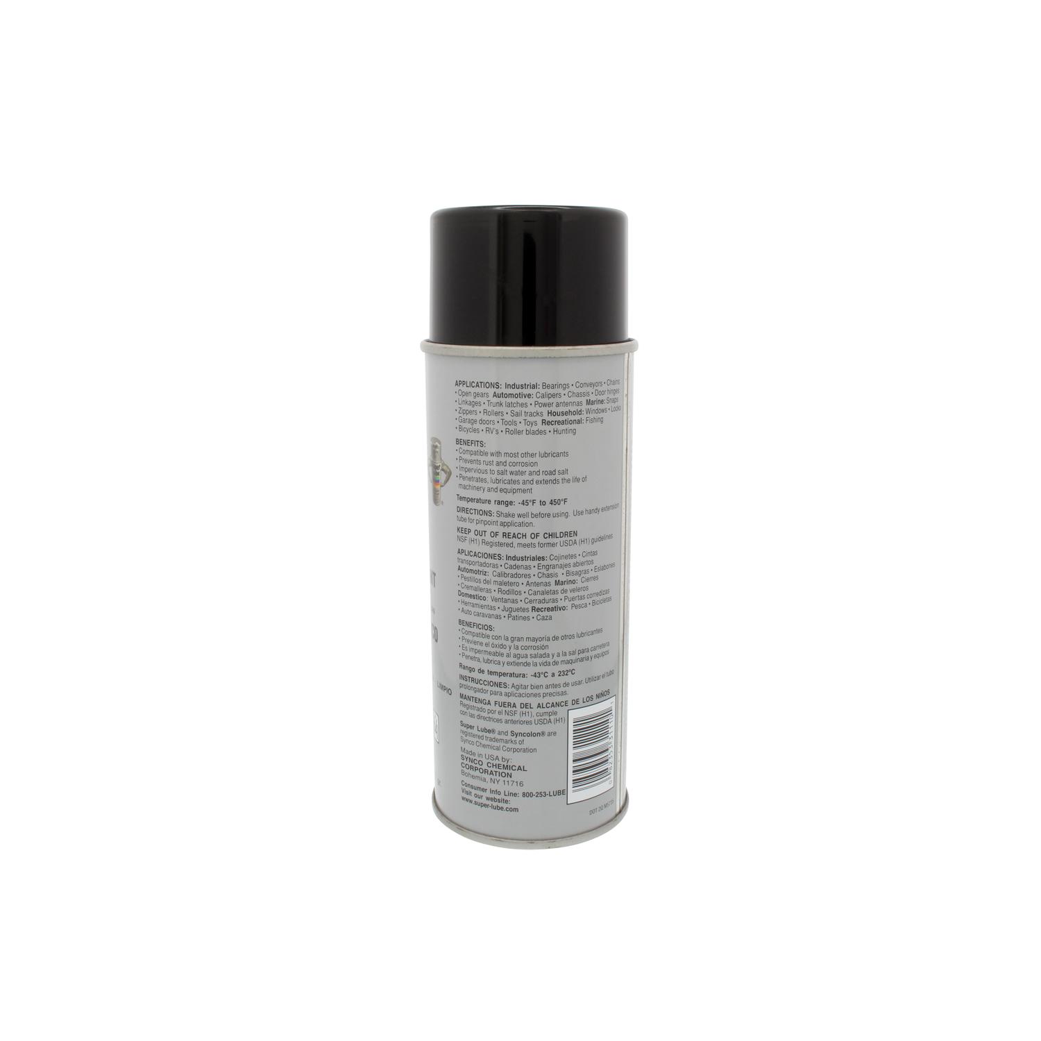 Super Lube Synthetic Lubricant 11 oz