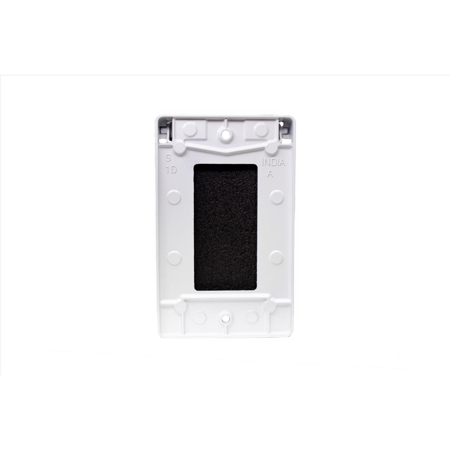 Sigma Engineered Solutions Rectangle Die-Cast Metal 1 gang 4.57 in. H X 2.83 in. W Vertical GFCI Cov