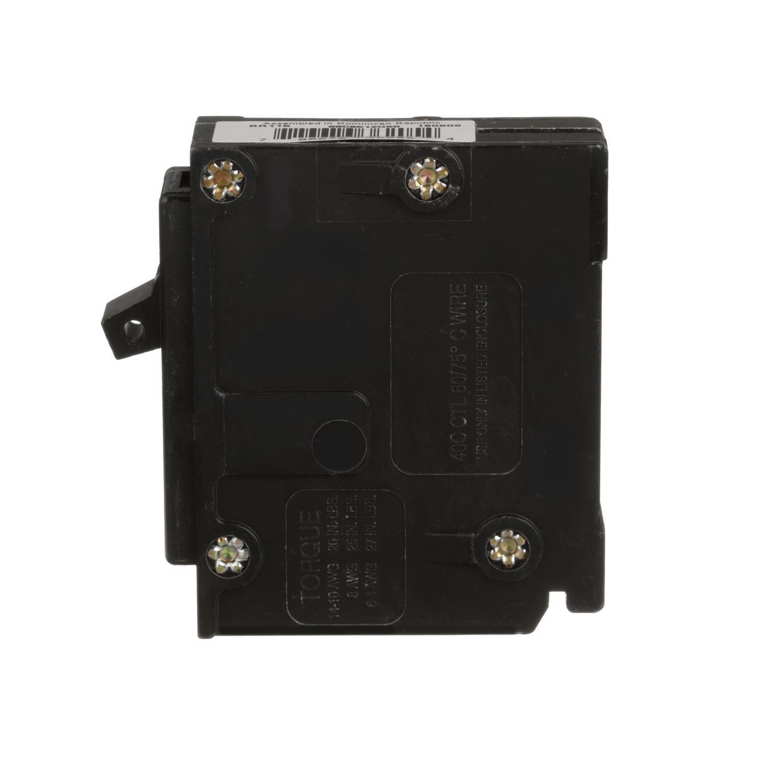 Eaton 15 amps Plug In Single Pole Circuit Breaker
