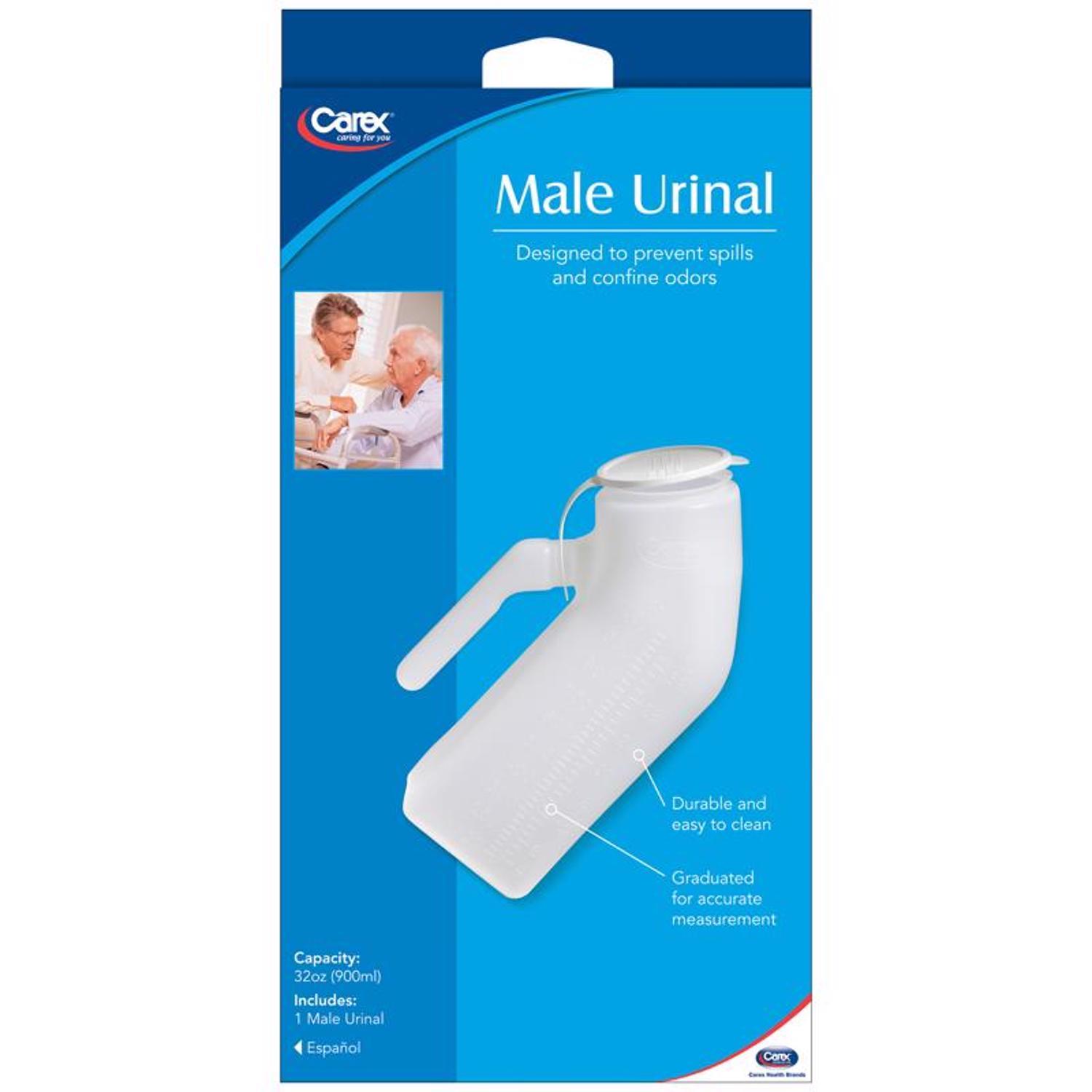 Carex Health Brands White Male Urinal 32 oz. 1 Pack