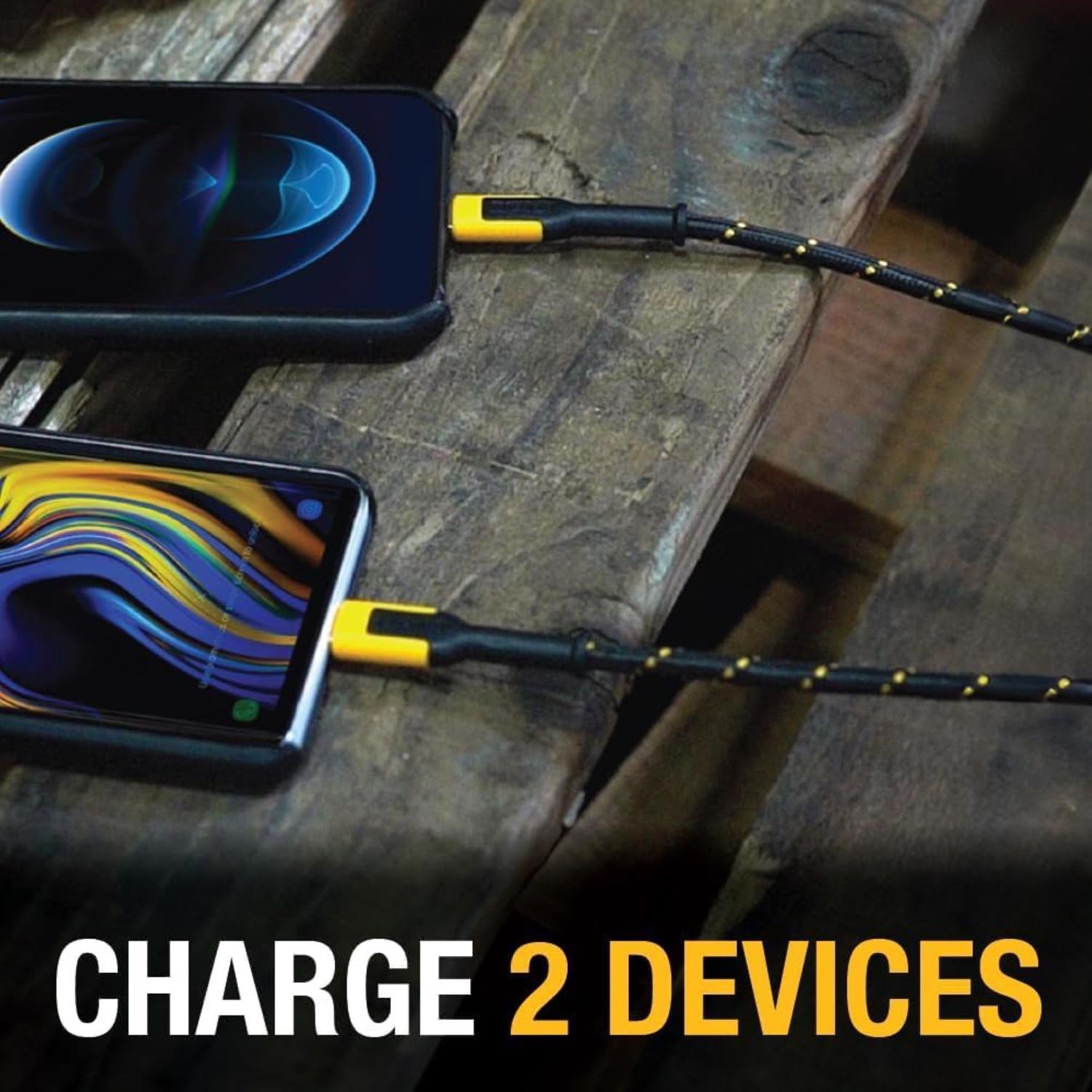 DeWalt 2 Port USB Wall Charger 1 pk
