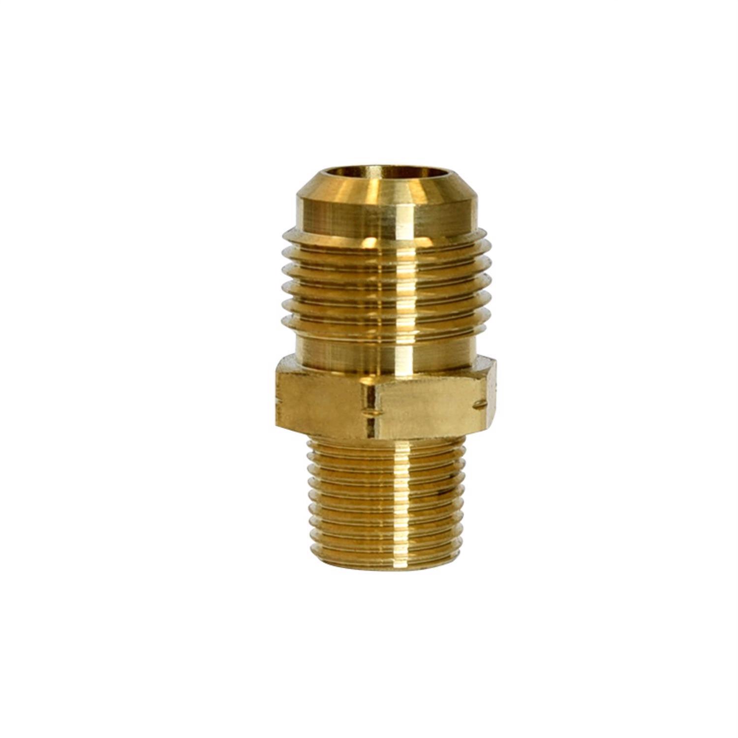 ATC 5/8 in. Flare 3/8 in. D MPT Brass Connector