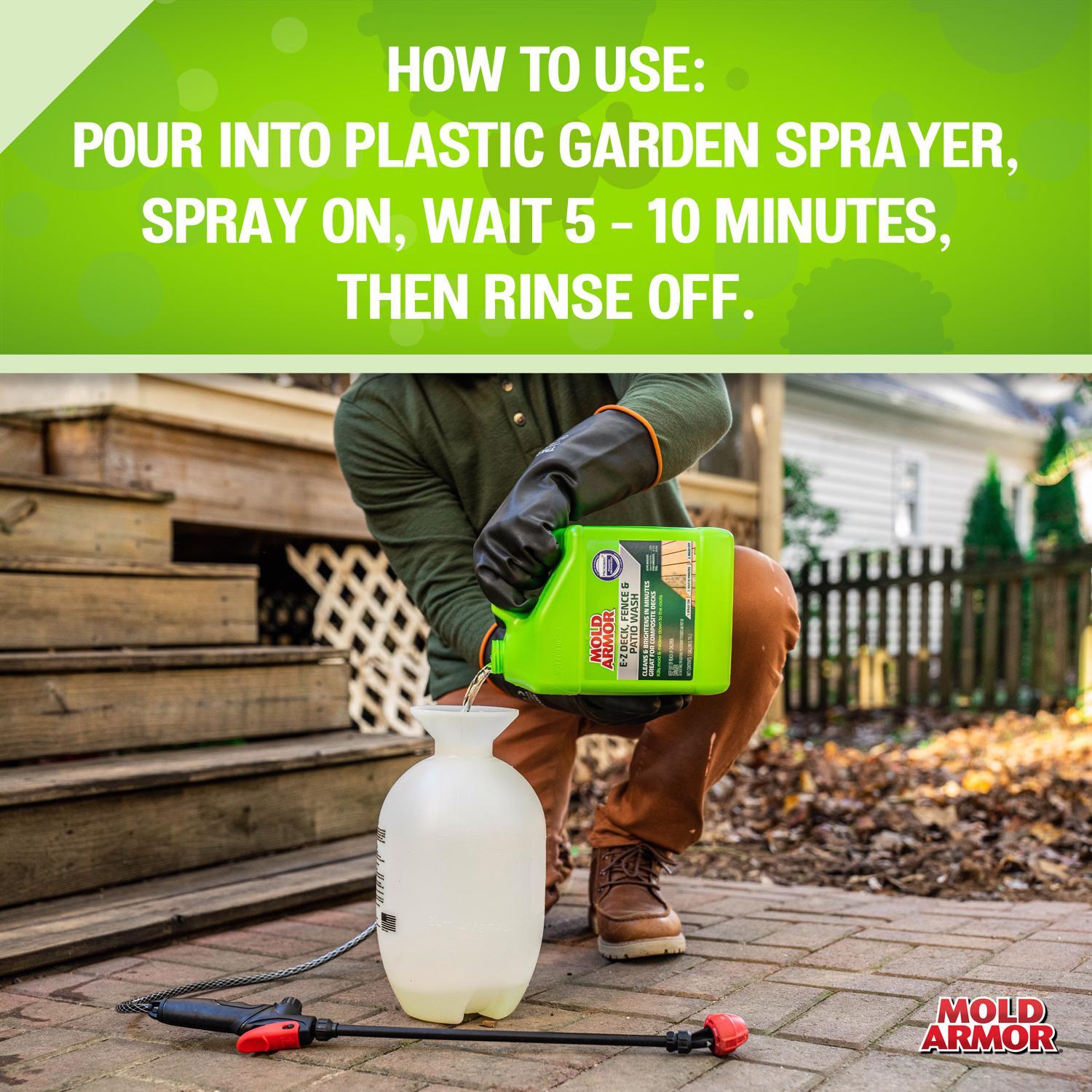 Mold Armor E-Z Deck/Fence/Patio Wash 1 gal