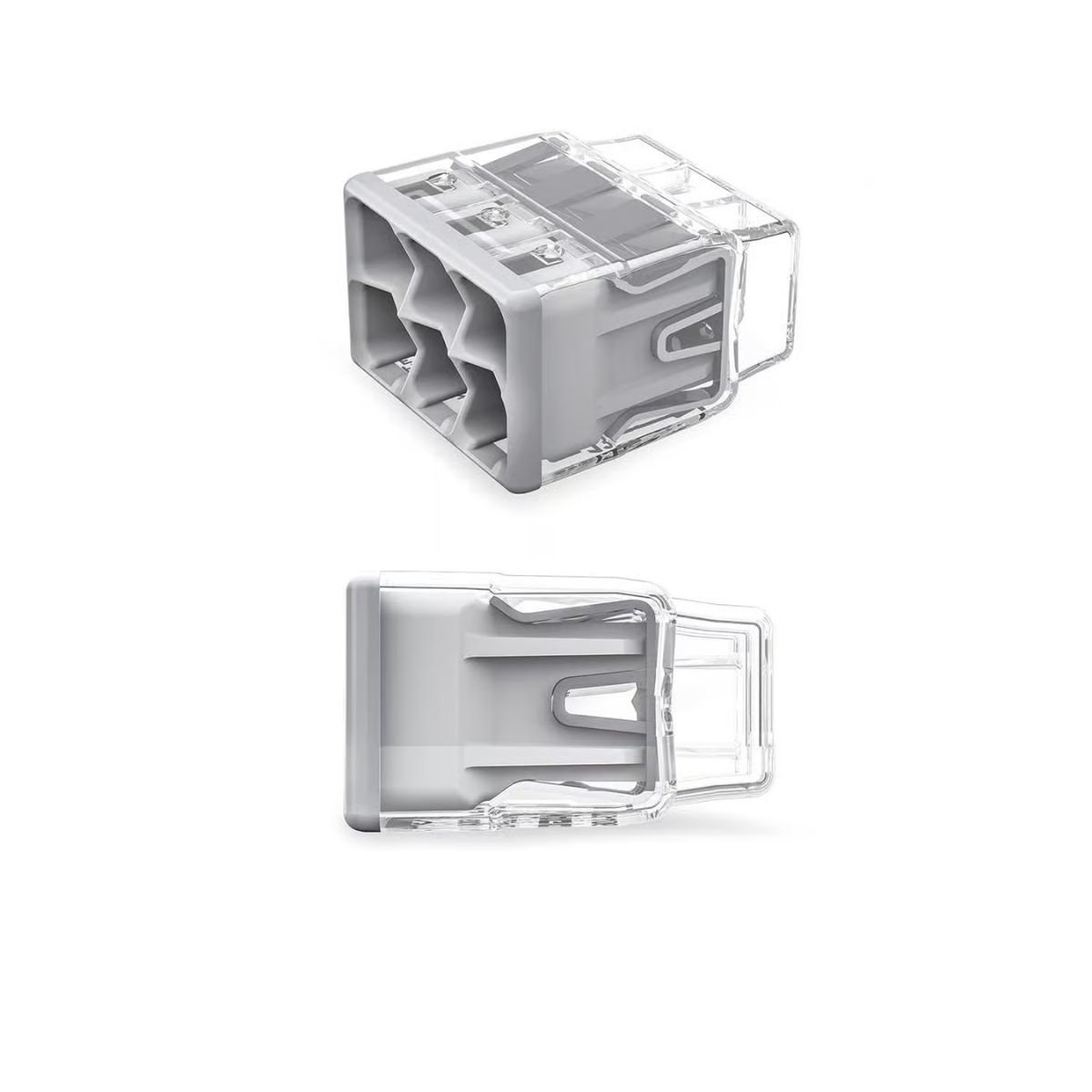 Wago 6 Port Push-In Wire Connector 5 Pack
