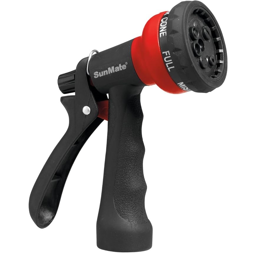 Orbit Hose-End 7-Pattern Plastic Turret Nozzle