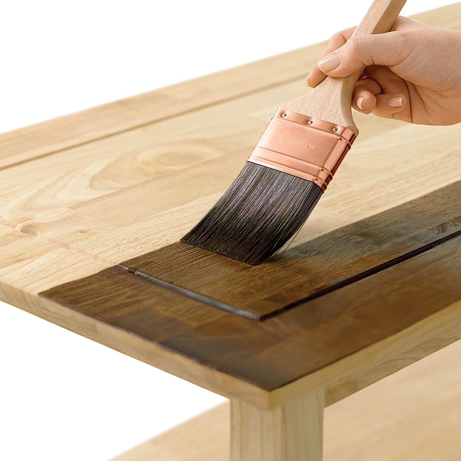 Minwax Wood Finish Semi-Transparent Special Walnut Oil-Based Penetrating Wood Stain 1 qt
