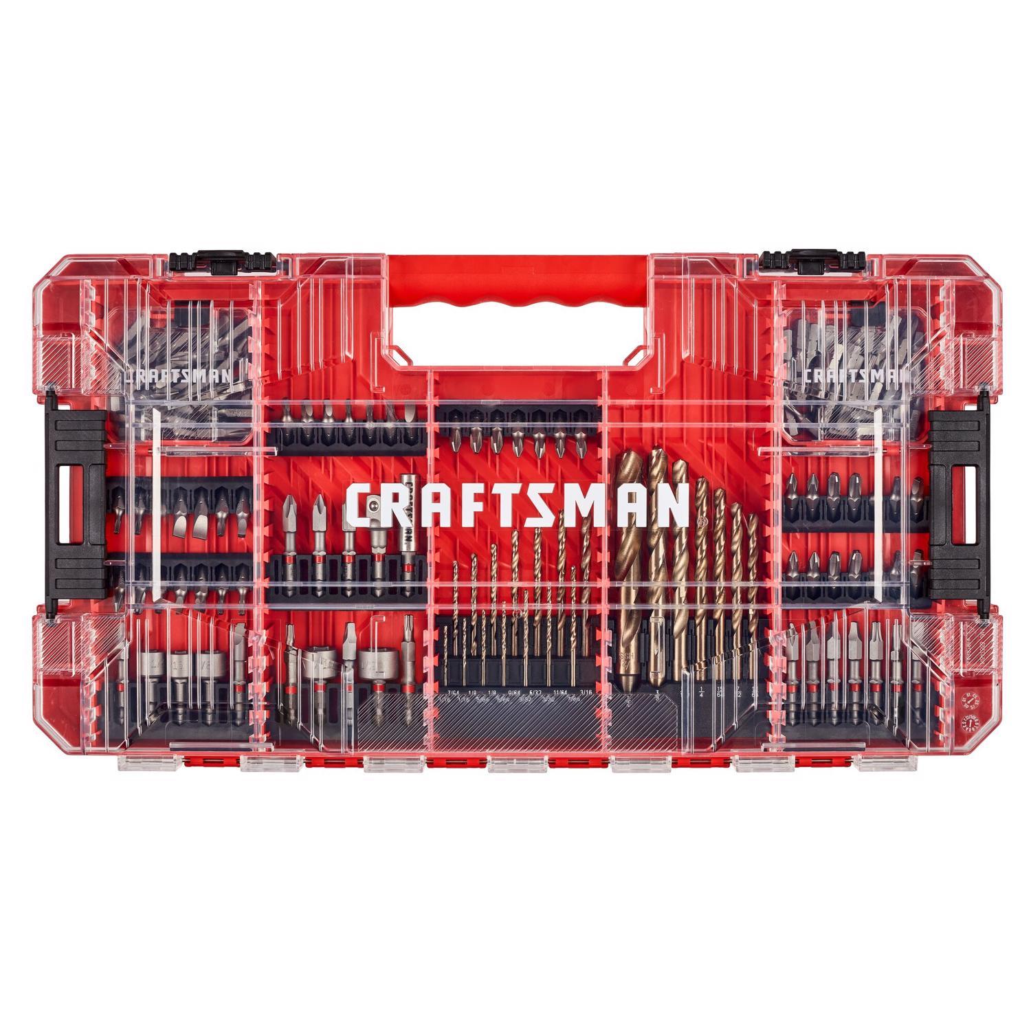 Craftsman Drill and Driver Bit Set 140 pc
