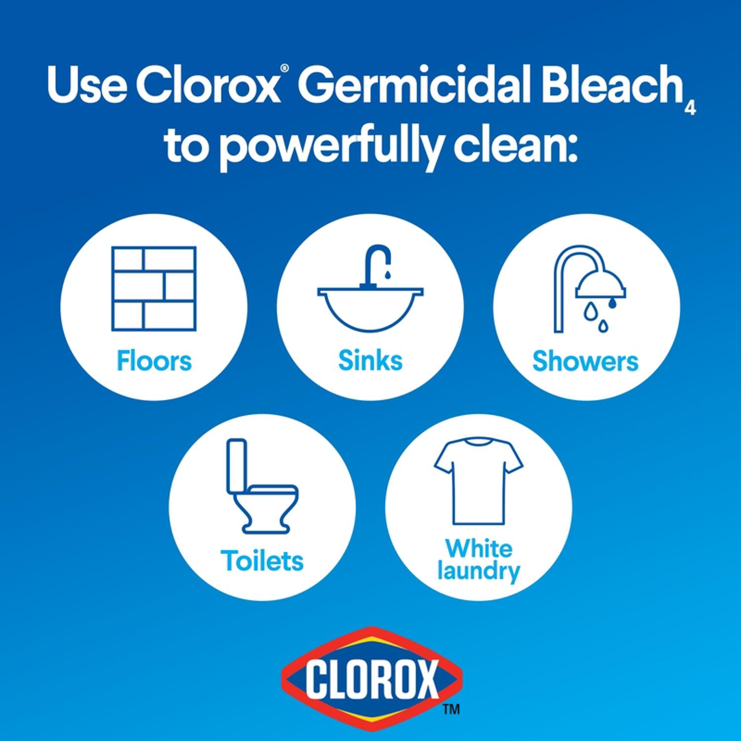 Clorox Regular Scent Germicidal Bleach 81 oz