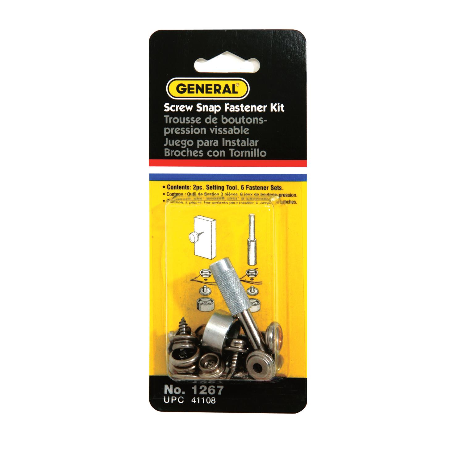 General 3/8 in. D X - in. D Brass Grommet 6 pk