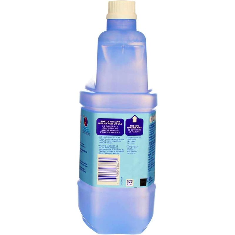 SWIFFER 23679 1.25-Liter Wet Jet Multi-Surface Solution - Open Window Fresh - Quantity 4