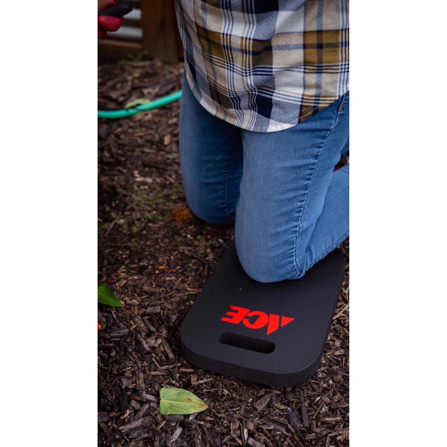 Ace 10 in. W X 15 in. D Black Kneeling Pad
