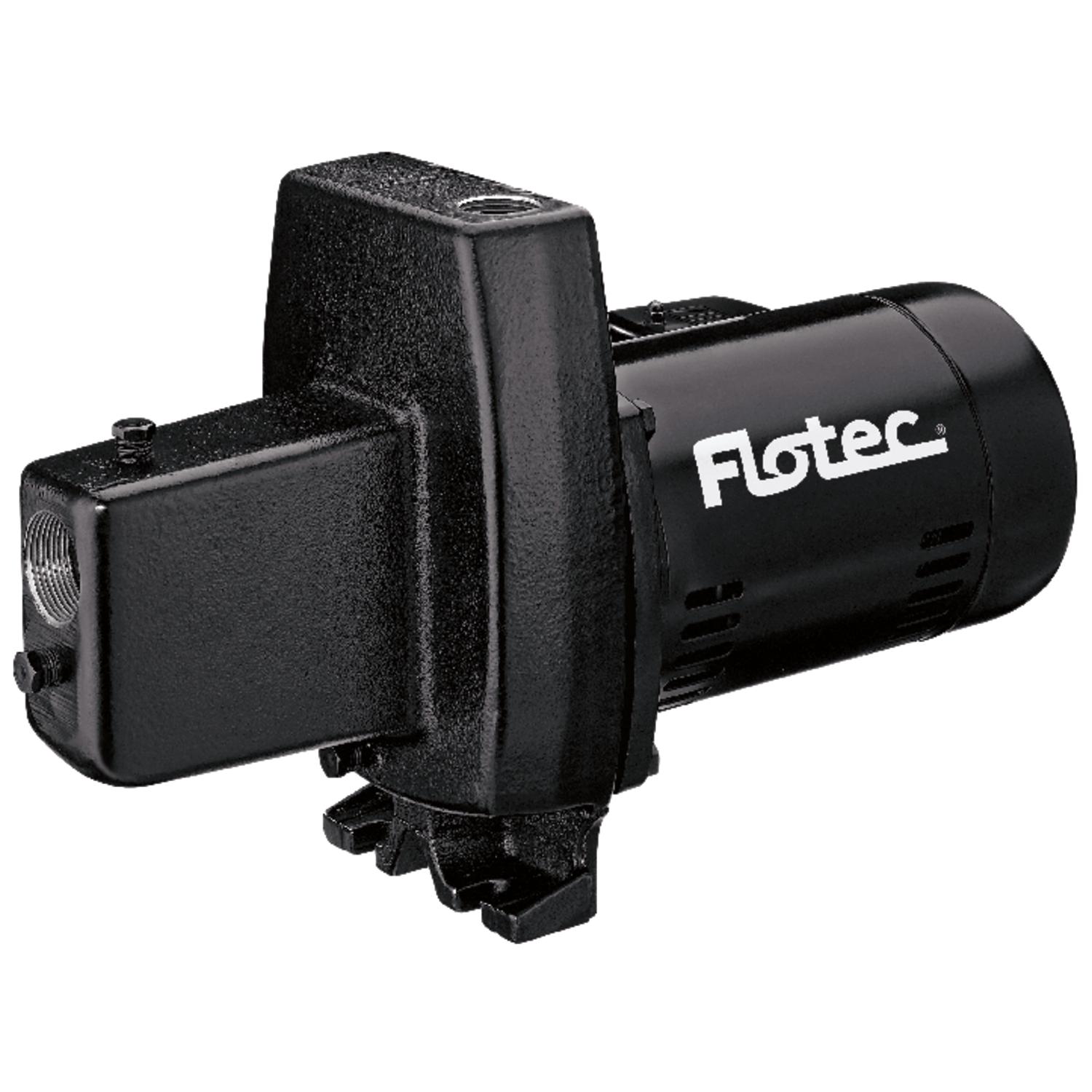 Flotec 3/4 HP 882 gph Cast Iron Convertible Jet Well Pump