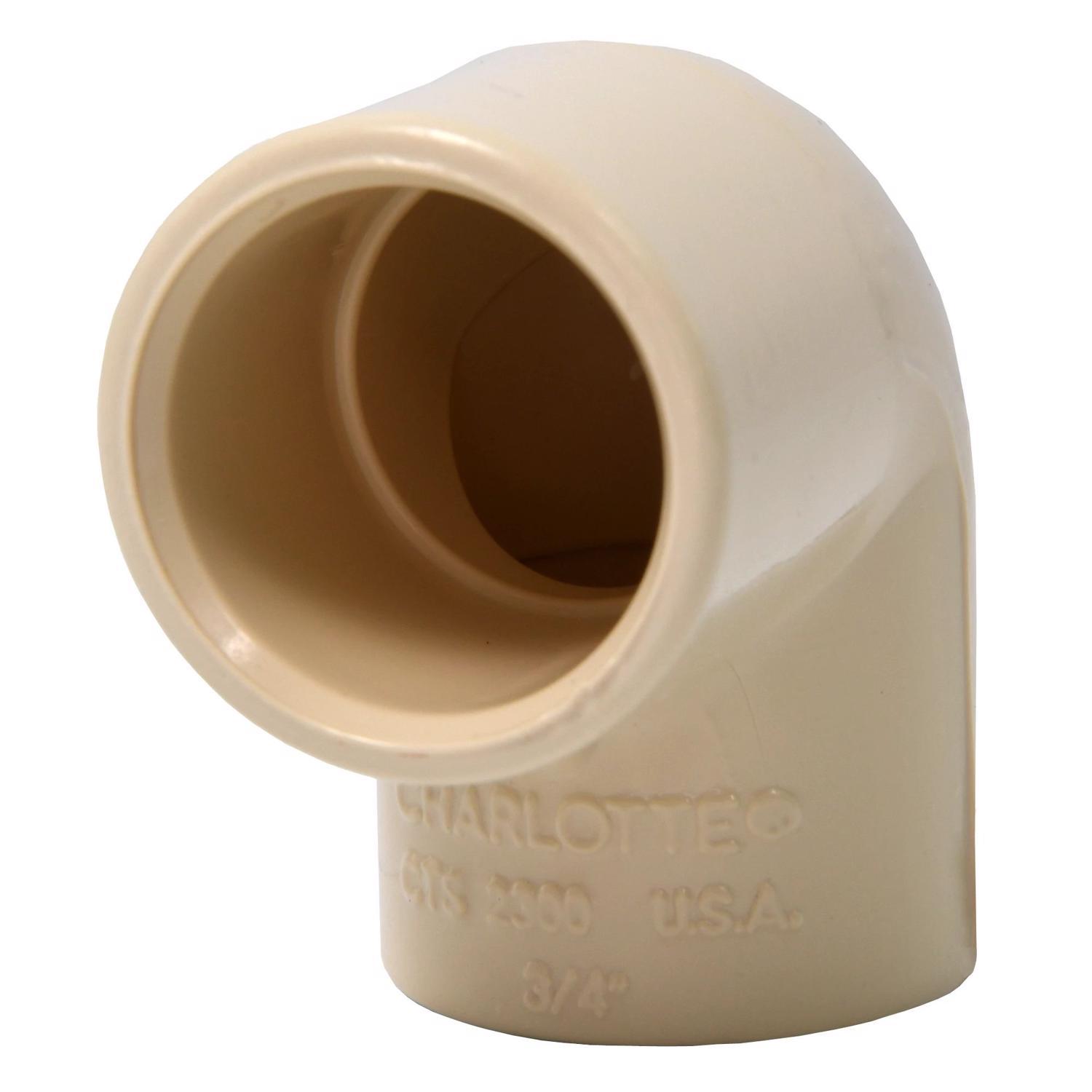 Charlotte Pipe FlowGuard 3/4 in. 3/4 in. D Slip CPVC Elbow 10 pk