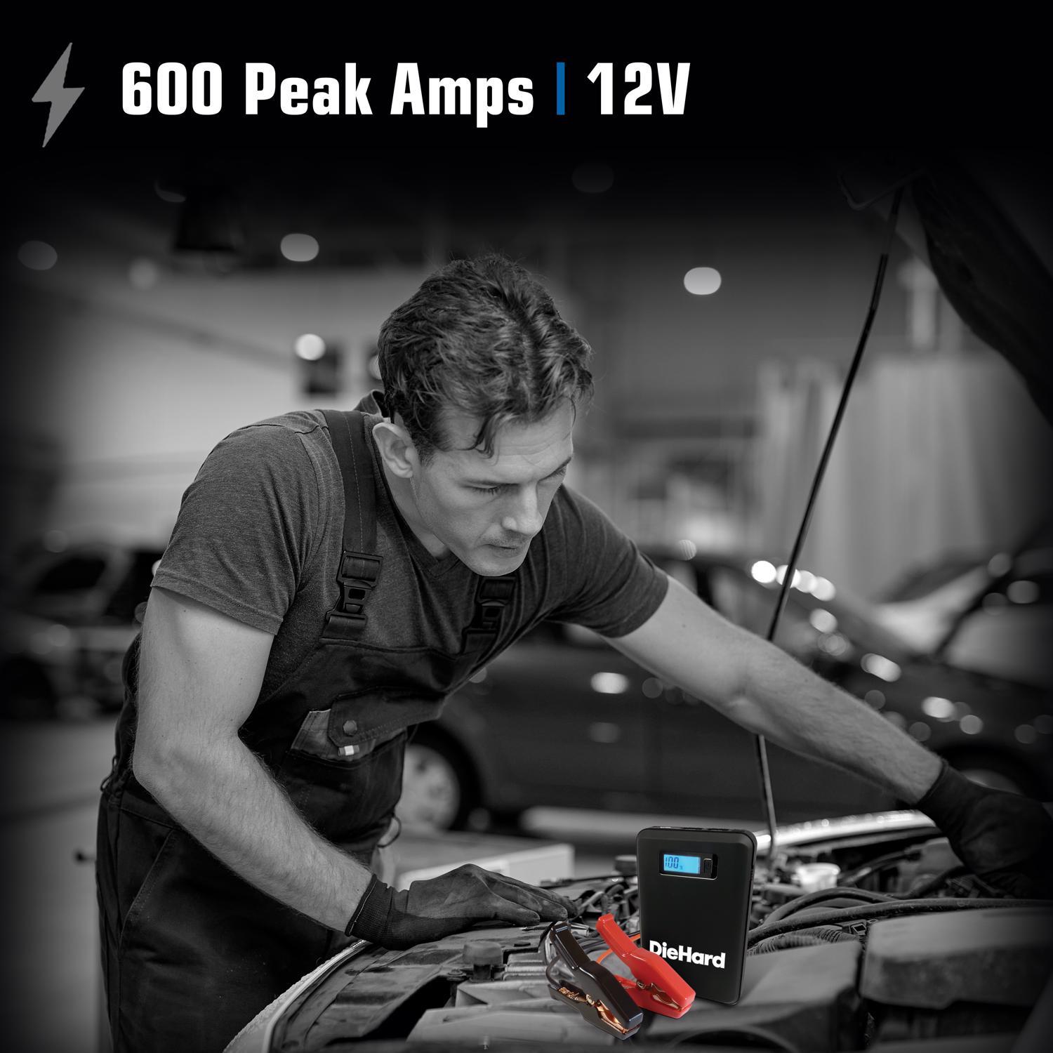 DieHard Automatic 12 V 600 amps Battery Jump Starter