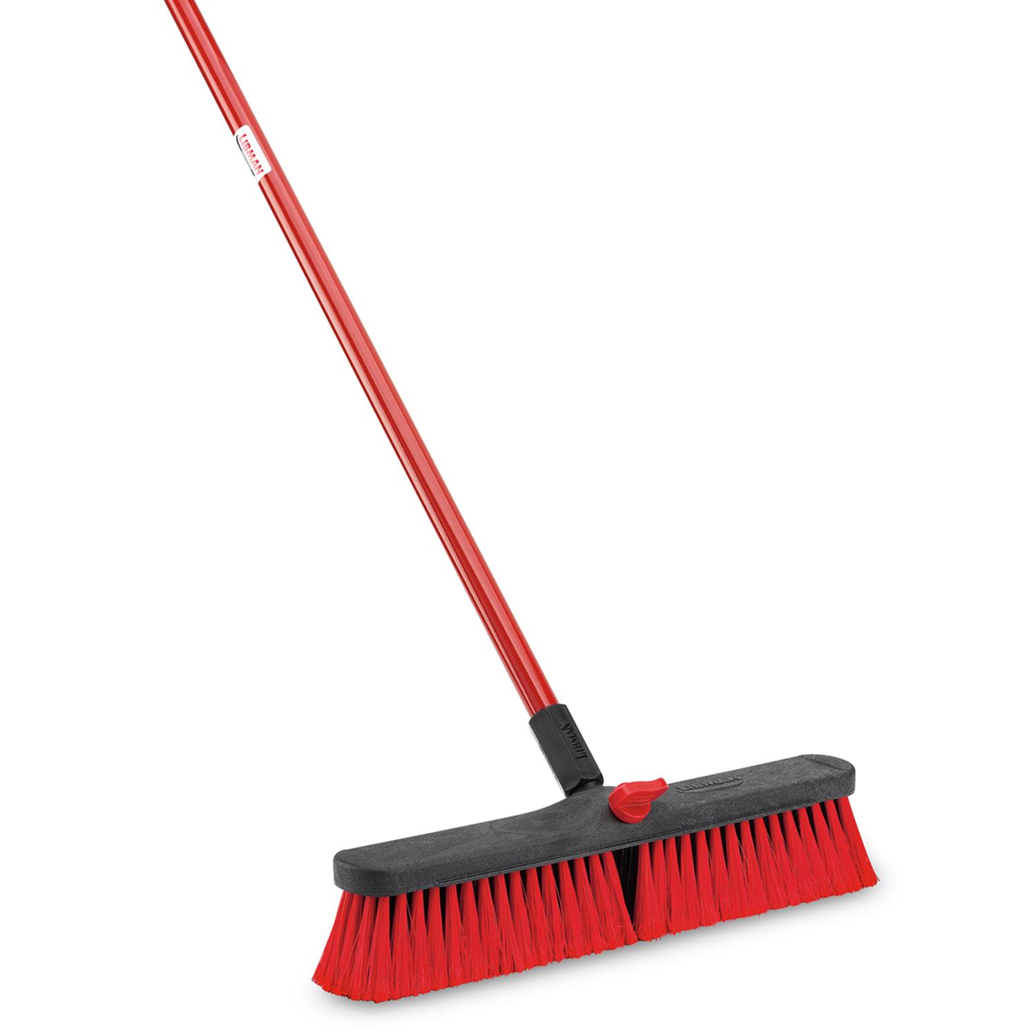 Libman Polyethylene Terephthalate 18 in. Multi-Surface Push Broom