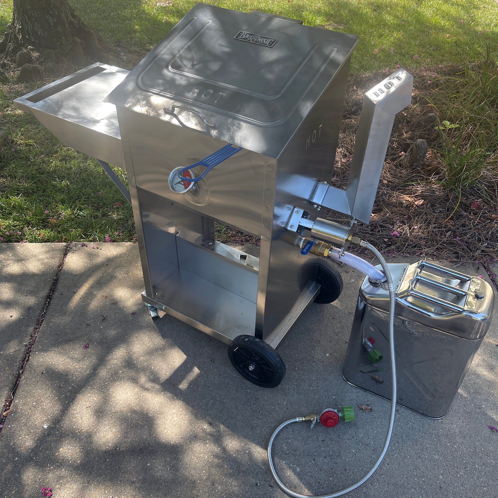 Bayou Classic 20-qt Stainless Cooking Oil Storage Can