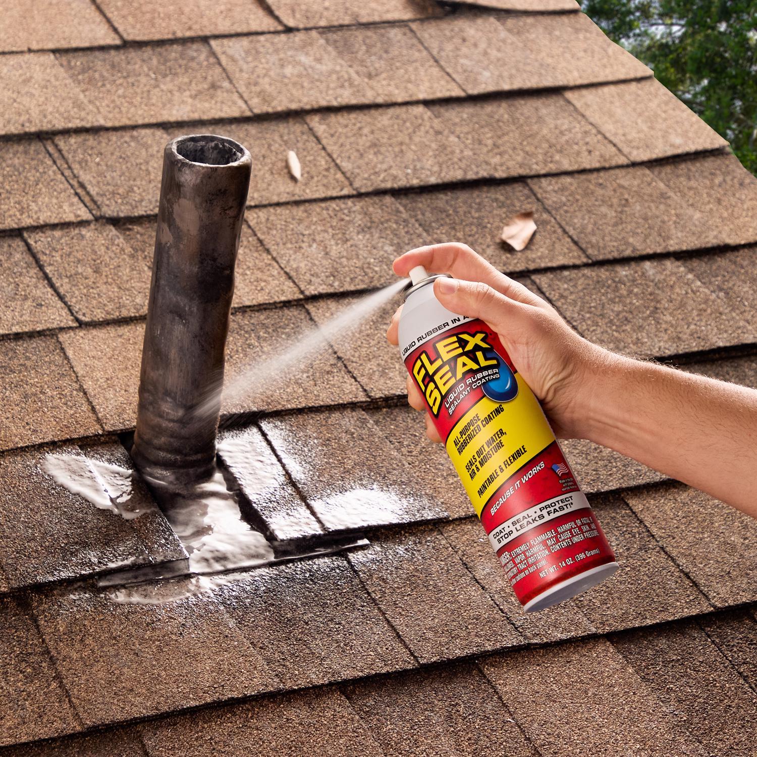 Flex Seal Family of Products Flex Seal Black Rubber Spray Sealant 14 oz