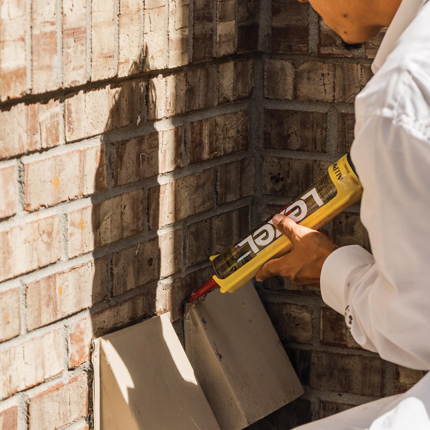 Sashco Lexel White Synthetic Rubber All Purpose Caulk 5 oz