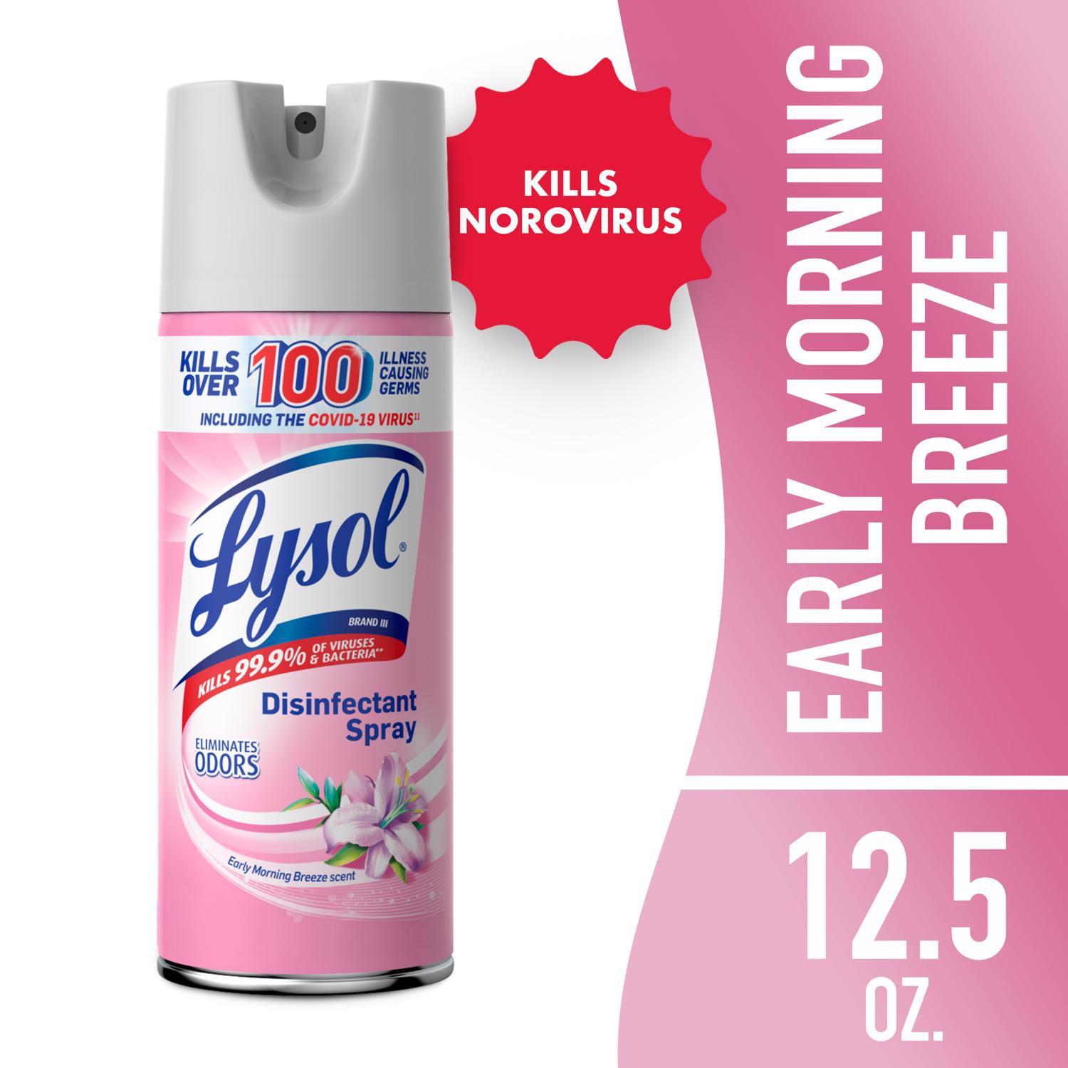 Lysol Early Morning Breeze Scent Disinfectant Spray 12.5 oz 1 pk