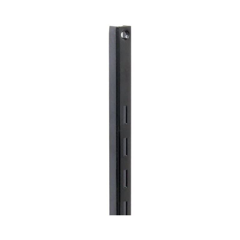 Knape & Vogt Black Steel Regular Duty Bracket 16 Ga. 24 in. L