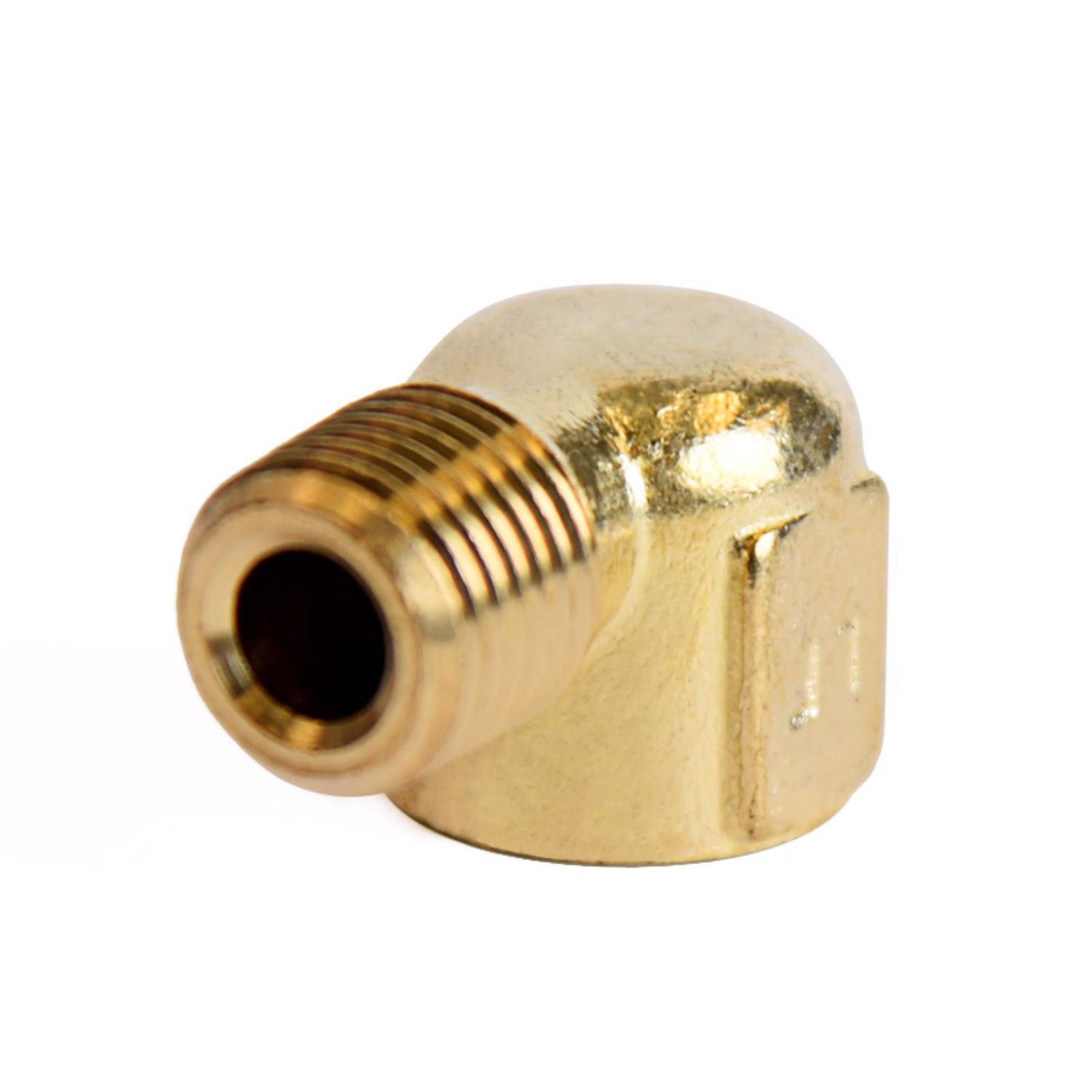ATC 1/8 in. FPT 1/8 in. D MPT Brass 90 Degree Street Elbow