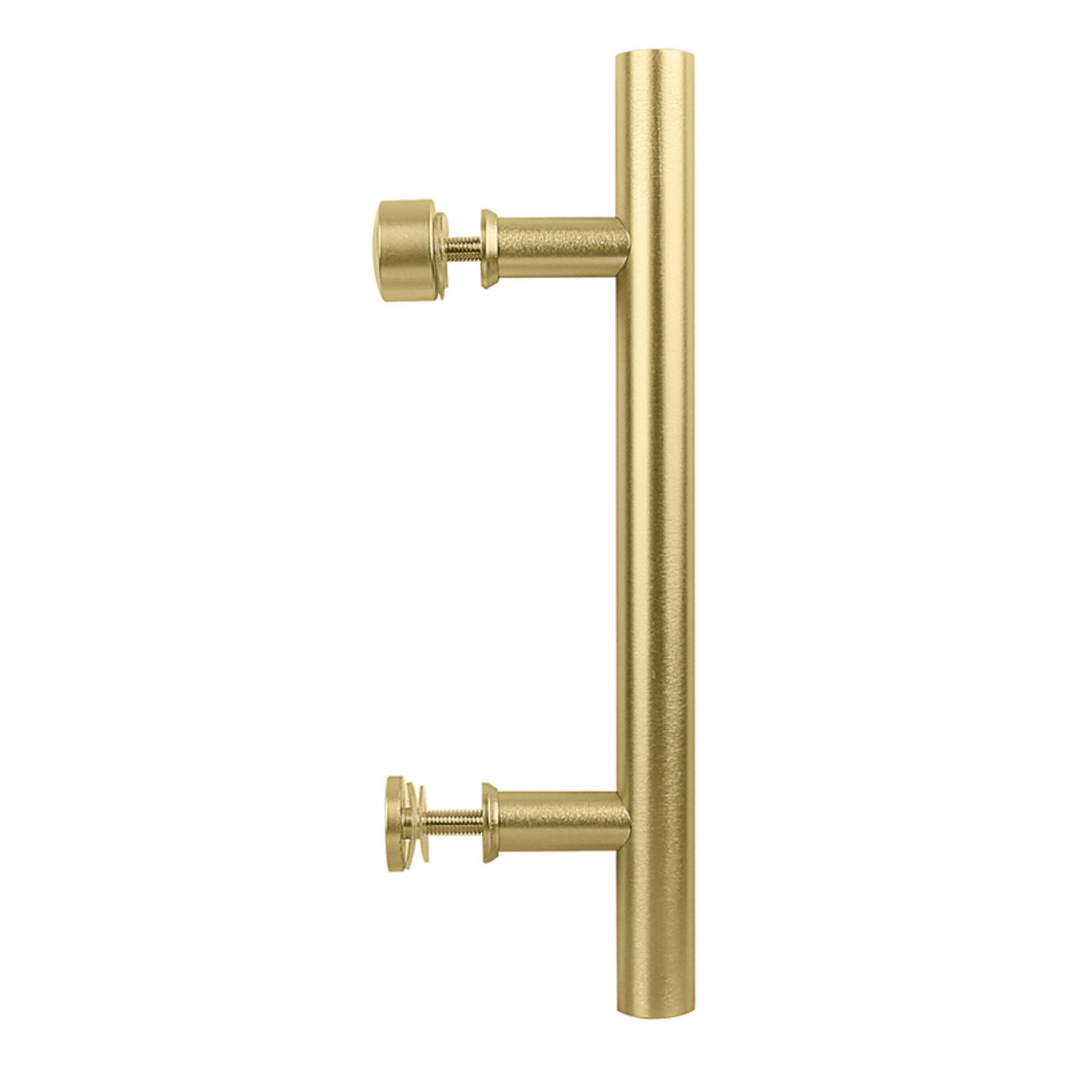 National Hardware Madison Brushed Gold Steel Pull Handle 1 pc
