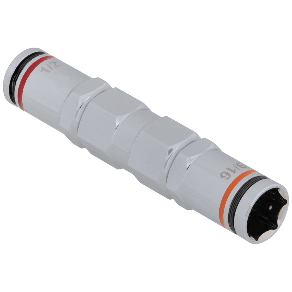 Klein 9-in-1 Pass Through SAE Multi-Nut Driver, Magnetic