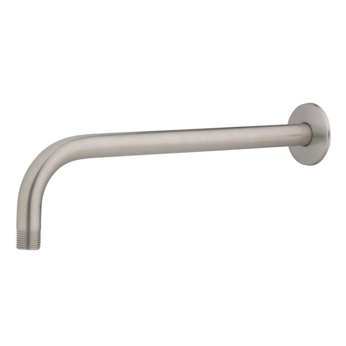 Oakbrook Collection Brushed Nickel Stainless Steel Shower Arm and Flange