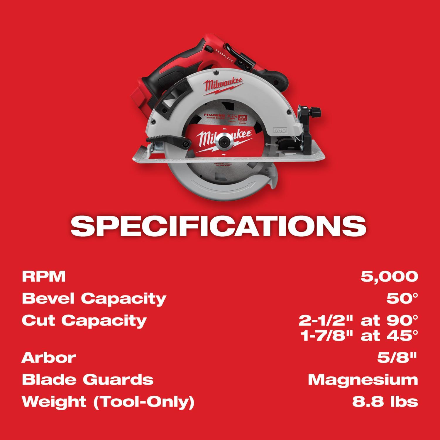 Milwaukee M18 Cordless Brushless 4 Tool Combo Kit