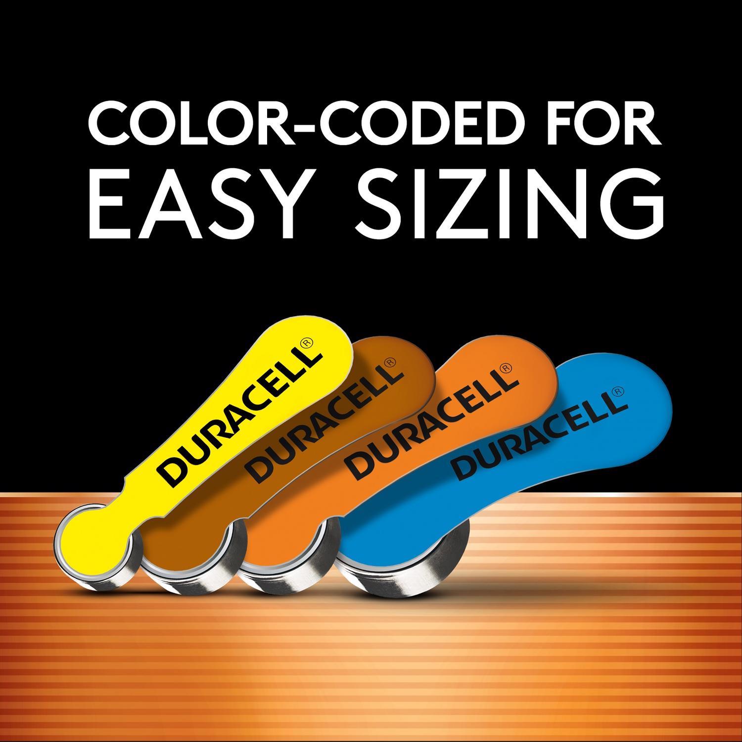 Duracell Zinc Air 13 1.4 V 300 mAh Hearing Aid Battery 8 pk