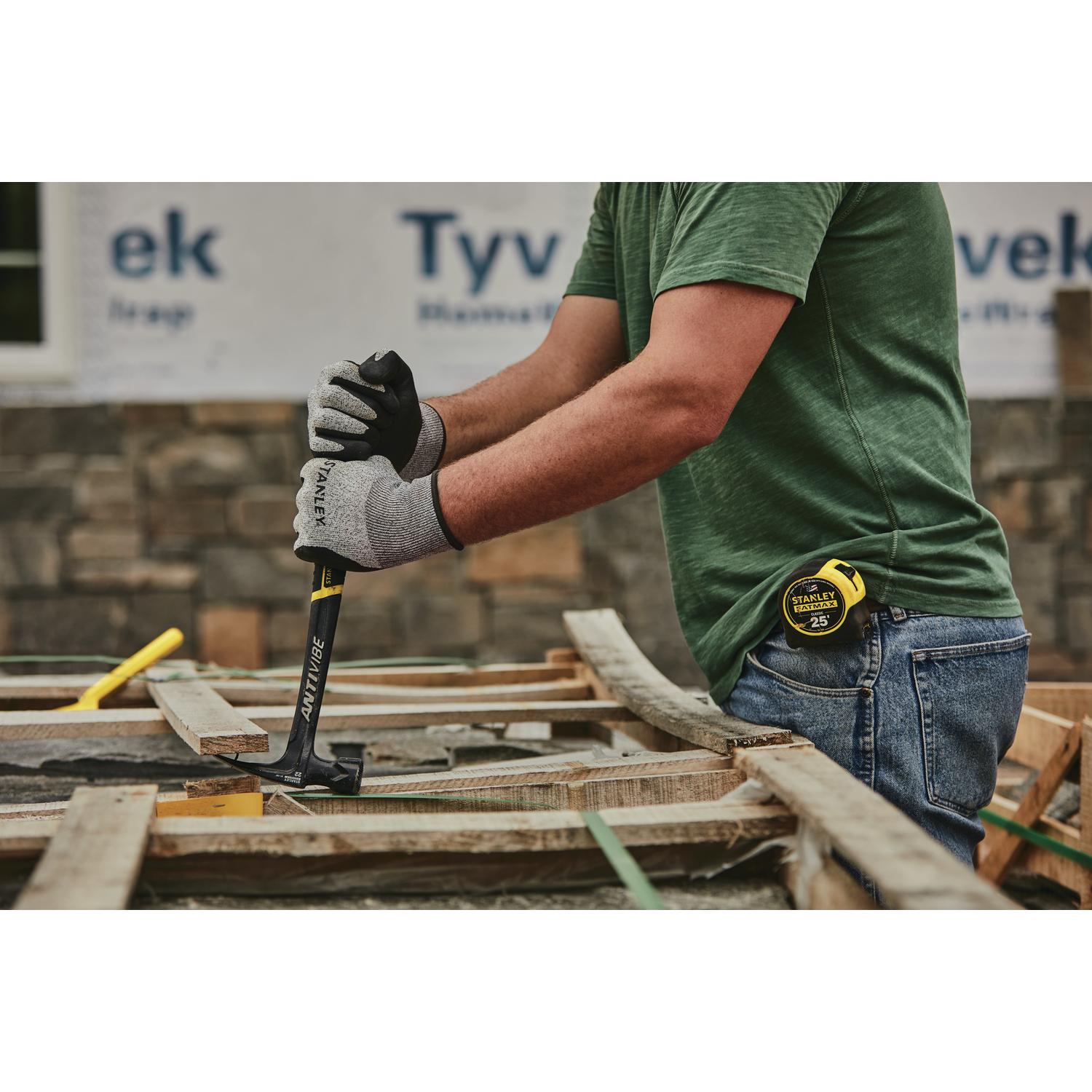 Stanley FatMax 22 oz Checkered Face Framing Hammer 6 in. Steel Handle