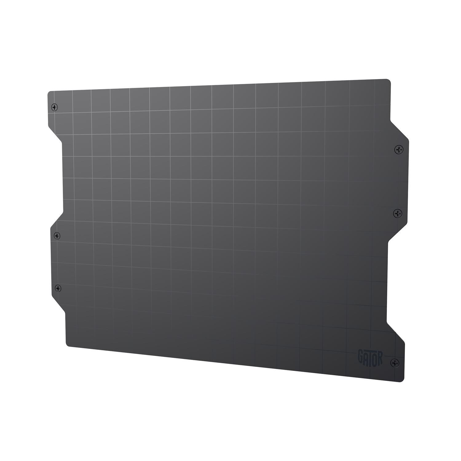 Gator Magnetics 16.75 in. W X 12 in. H Mounting Wall Plate Steel Black