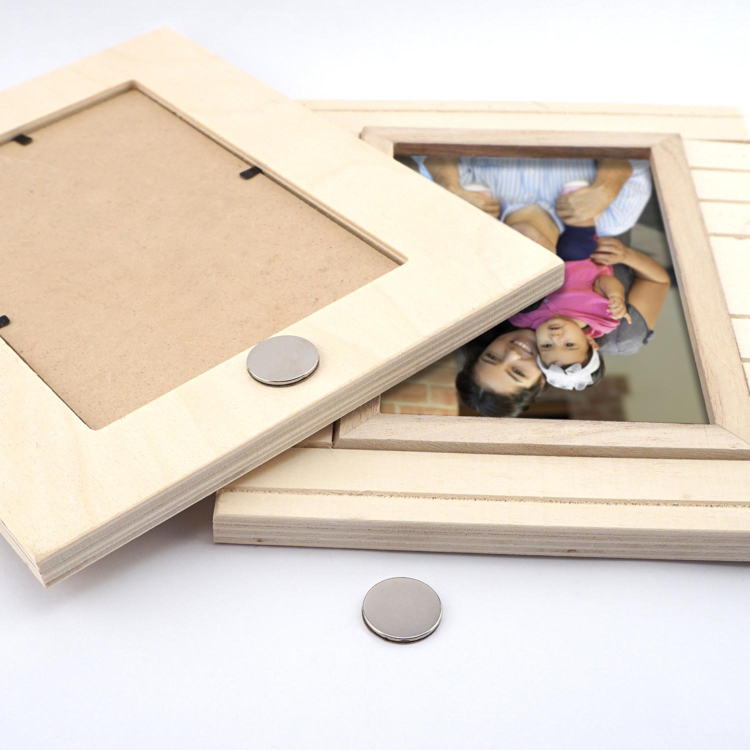 Magnet Source 0.75 in. L X 0.75 in. W Silver Disc Magnets with Adhesive 3.91 lb. pull 5 pc