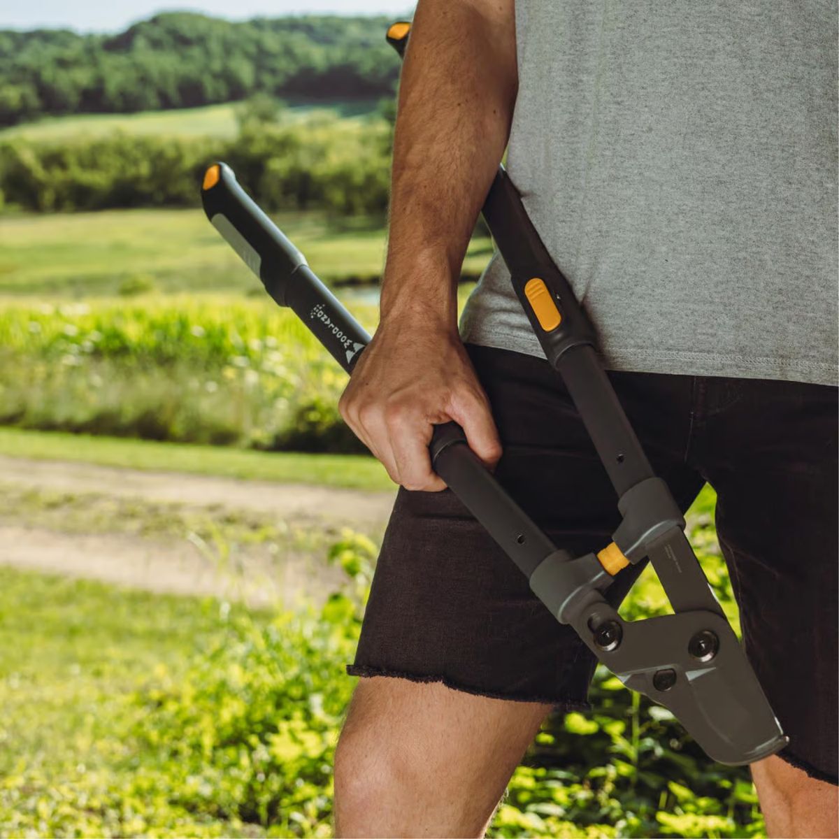 Woodland Tools LeverAction Carbon Steel Lopper