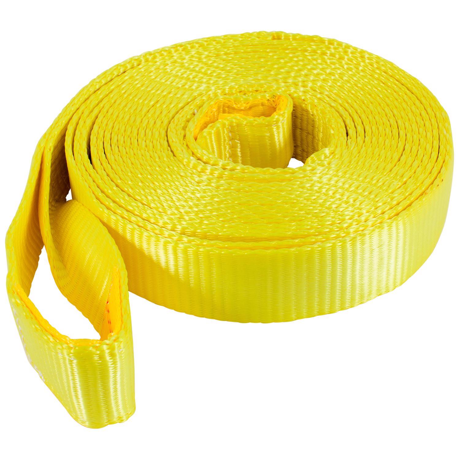 Keeper 2 in. W X 30 ft. L Yellow Vehicle Recovery Strap 10000 lb 1 pk