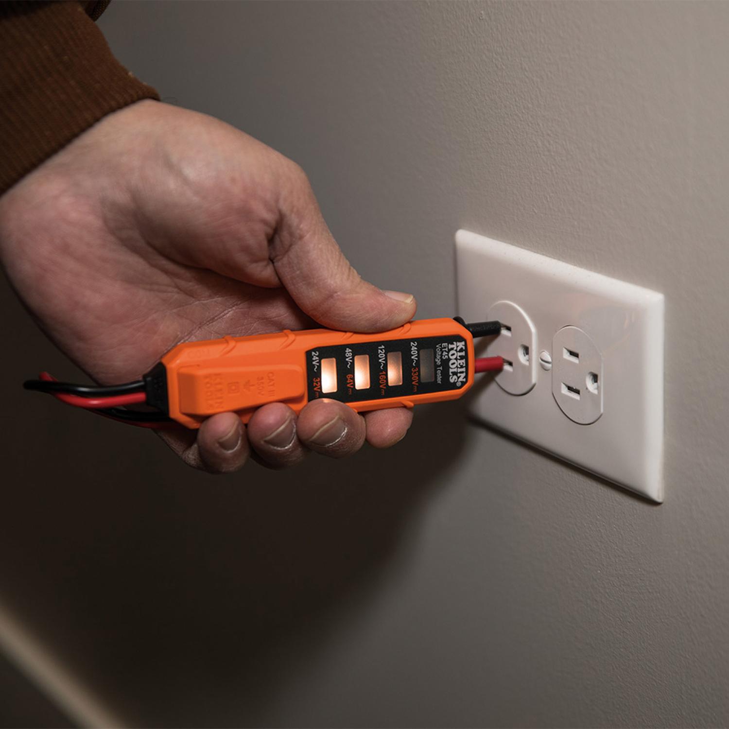 Klein Tools Analog LED Voltage Tester