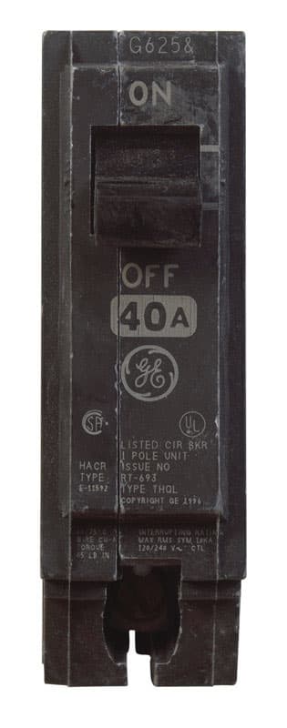 ABB Q-Line 40 amps Standard Single Pole Circuit Breaker