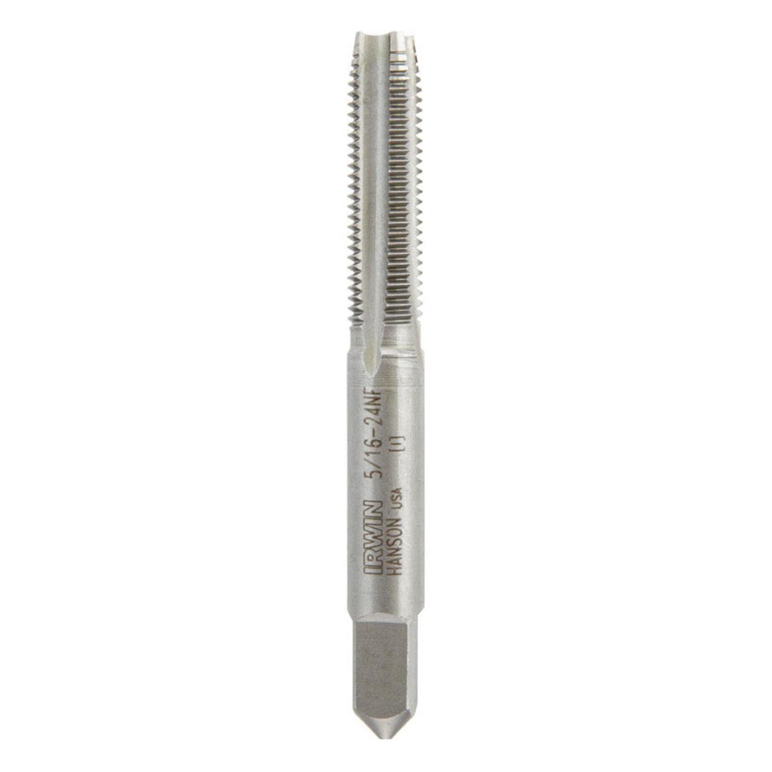Irwin Hanson High Carbon Steel SAE Fraction Tap 5/16 in. 1 pc