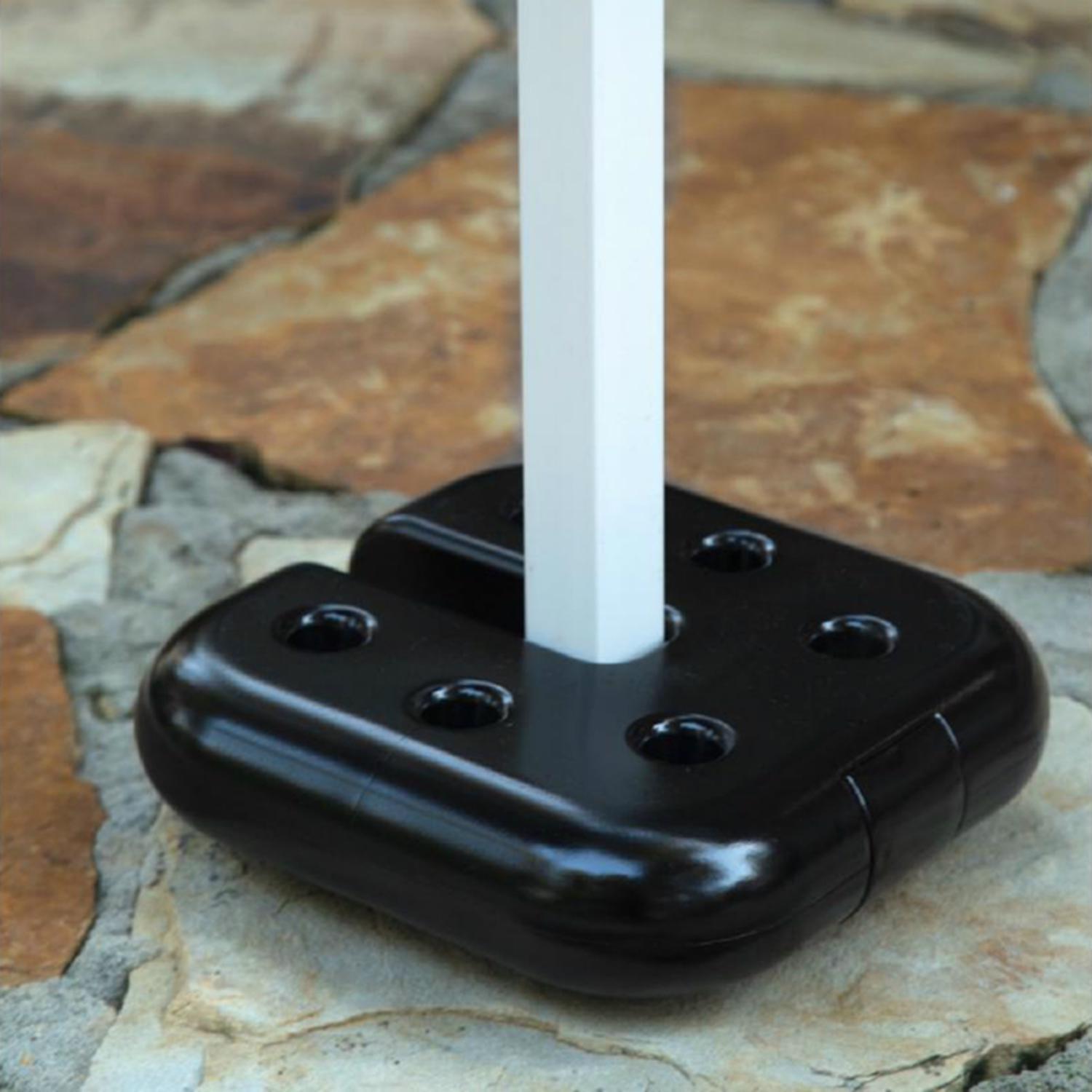 Crown Shade Black Plastic Weight Plate