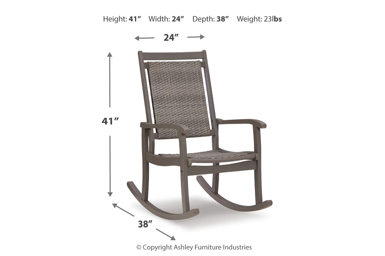 Ashley Emani Outdoor Rocking Chair