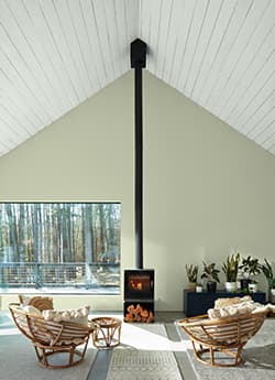 Benjamin Moore Ben Semi-Gloss White Paint and Primer Interior 1 gal