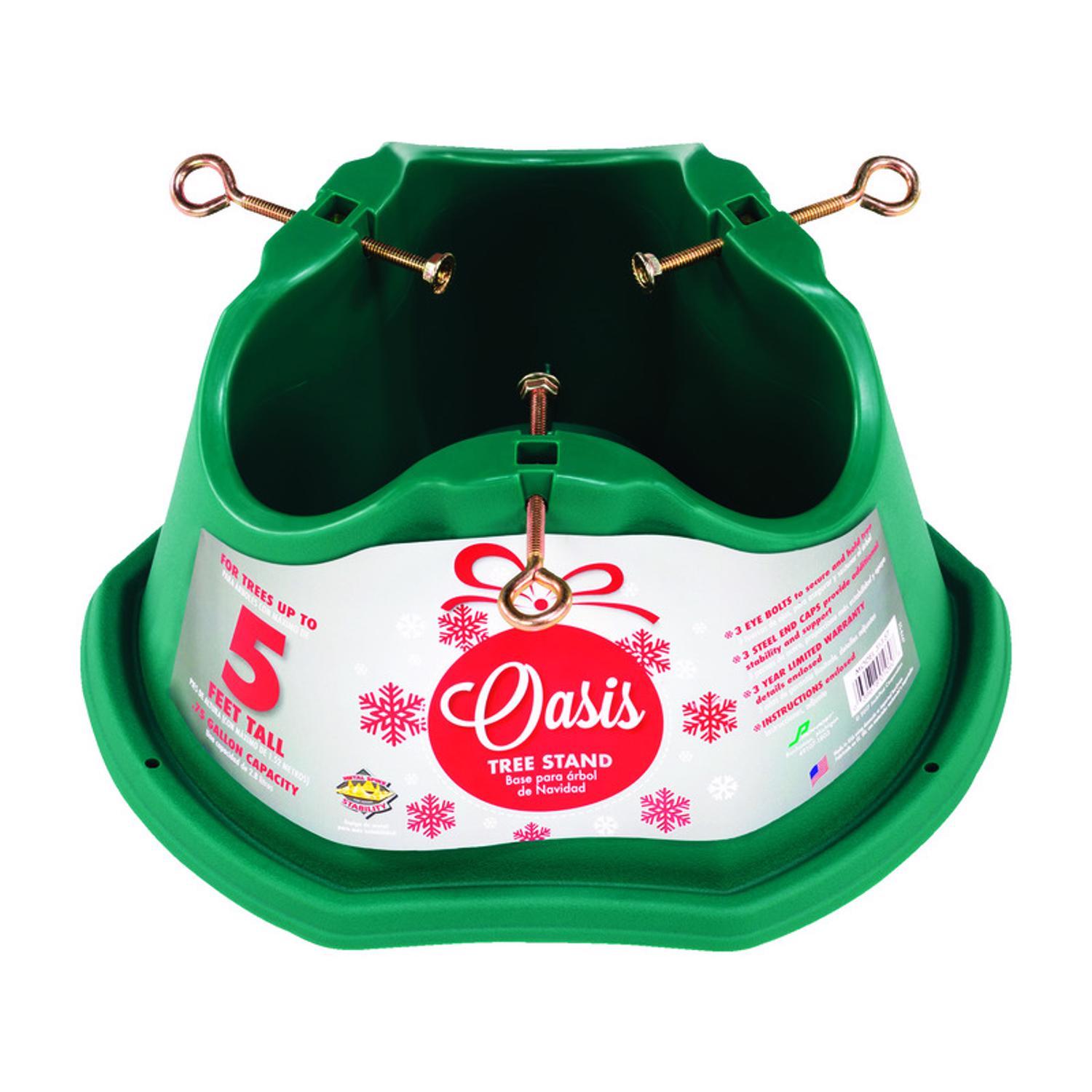 Jack Post Small Plastic Real Christmas Tree Stand 5 ft.