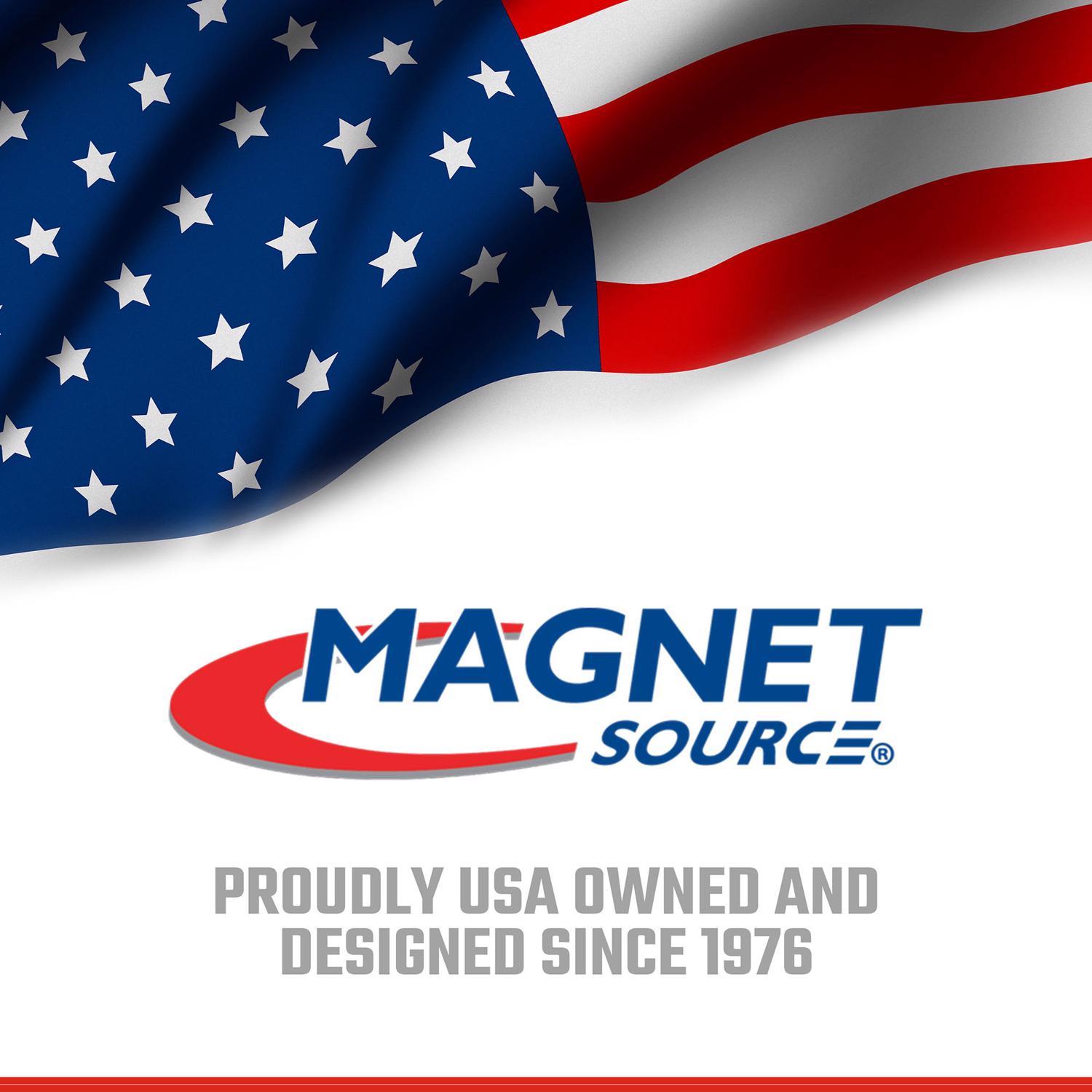 Magnet Source 5.25 in. L X 1 in. W Red Handle Magnet 100 lb. pull 1 pc