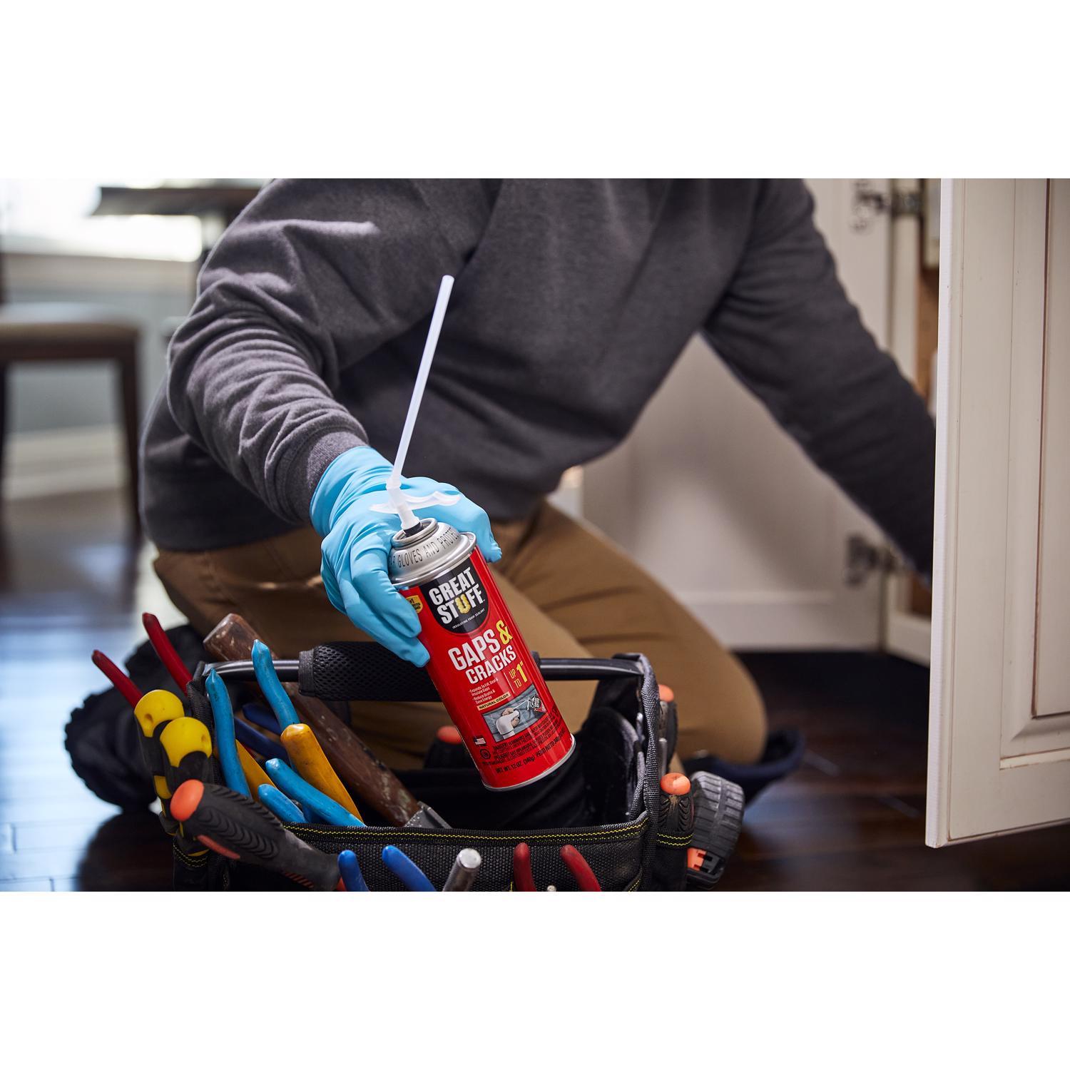 Great Stuff Gaps & Cracks Ivory Polyurethane Insulating Foam Sealant 12 oz